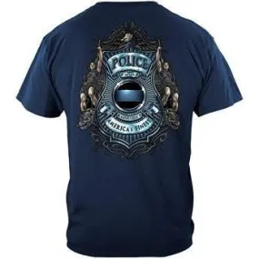 America's Finest Police Honor & Justice T-shirt