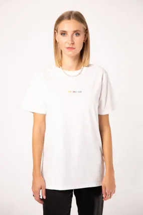 Aperitivo | Besticktes Frauen Oversized Bio Baumwoll T-Shirt