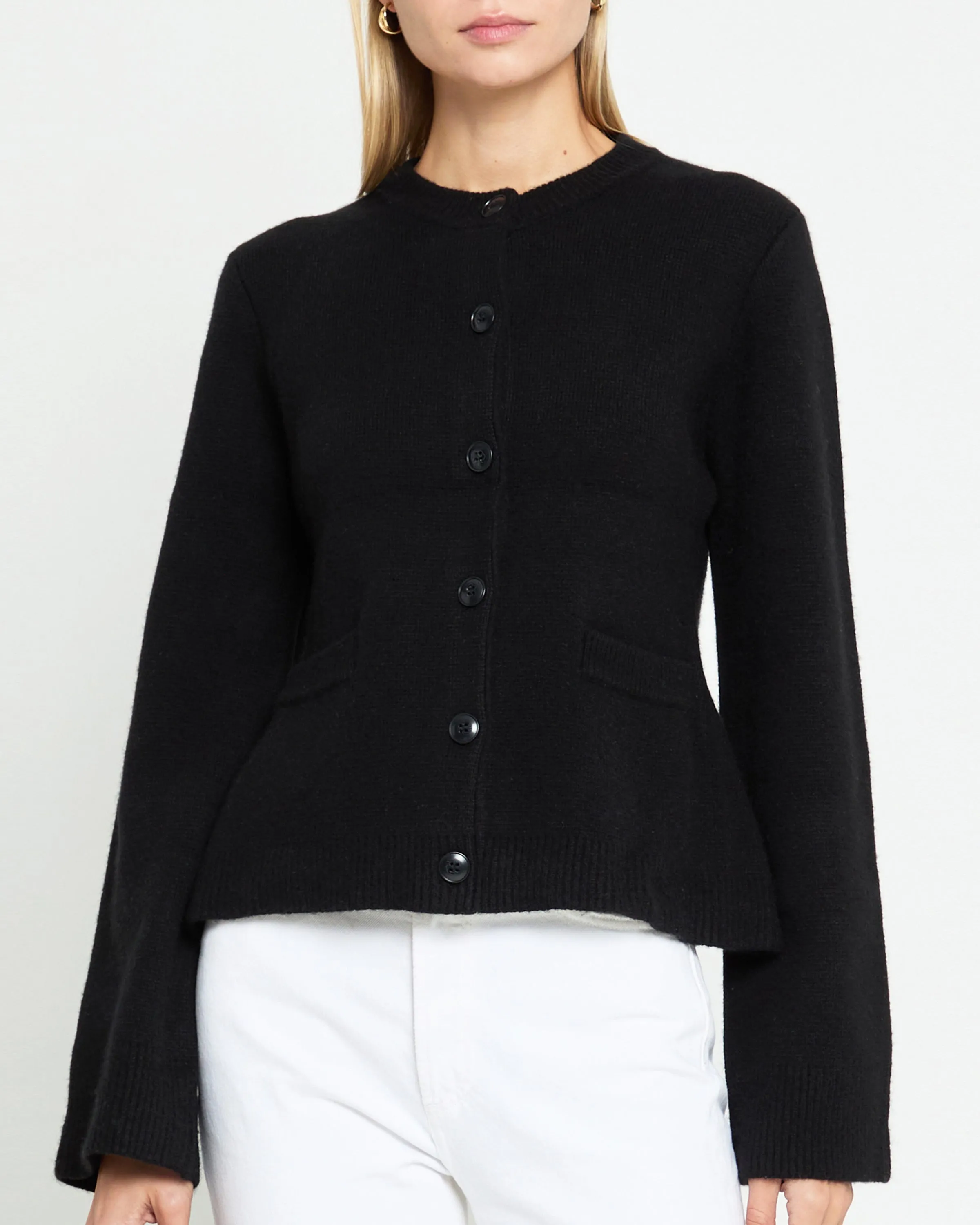 Averie Wool-Cashmere Cardigan