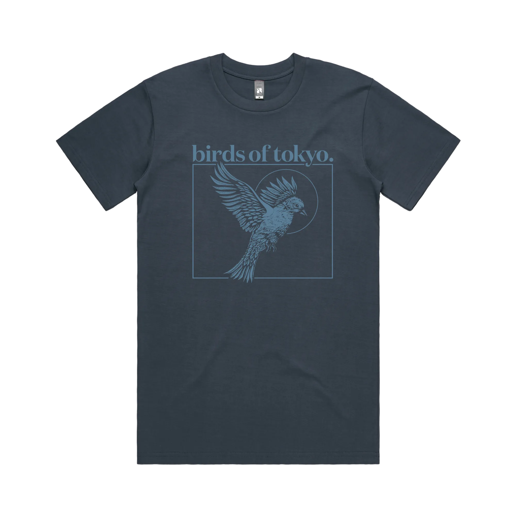 Birds / Blue T-shirt