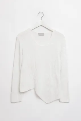 CARLO COLUCCI WHITE WAVE SUMMER SWEATER