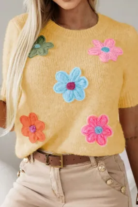 Just BE. SYN Pacifica Flower Sweater