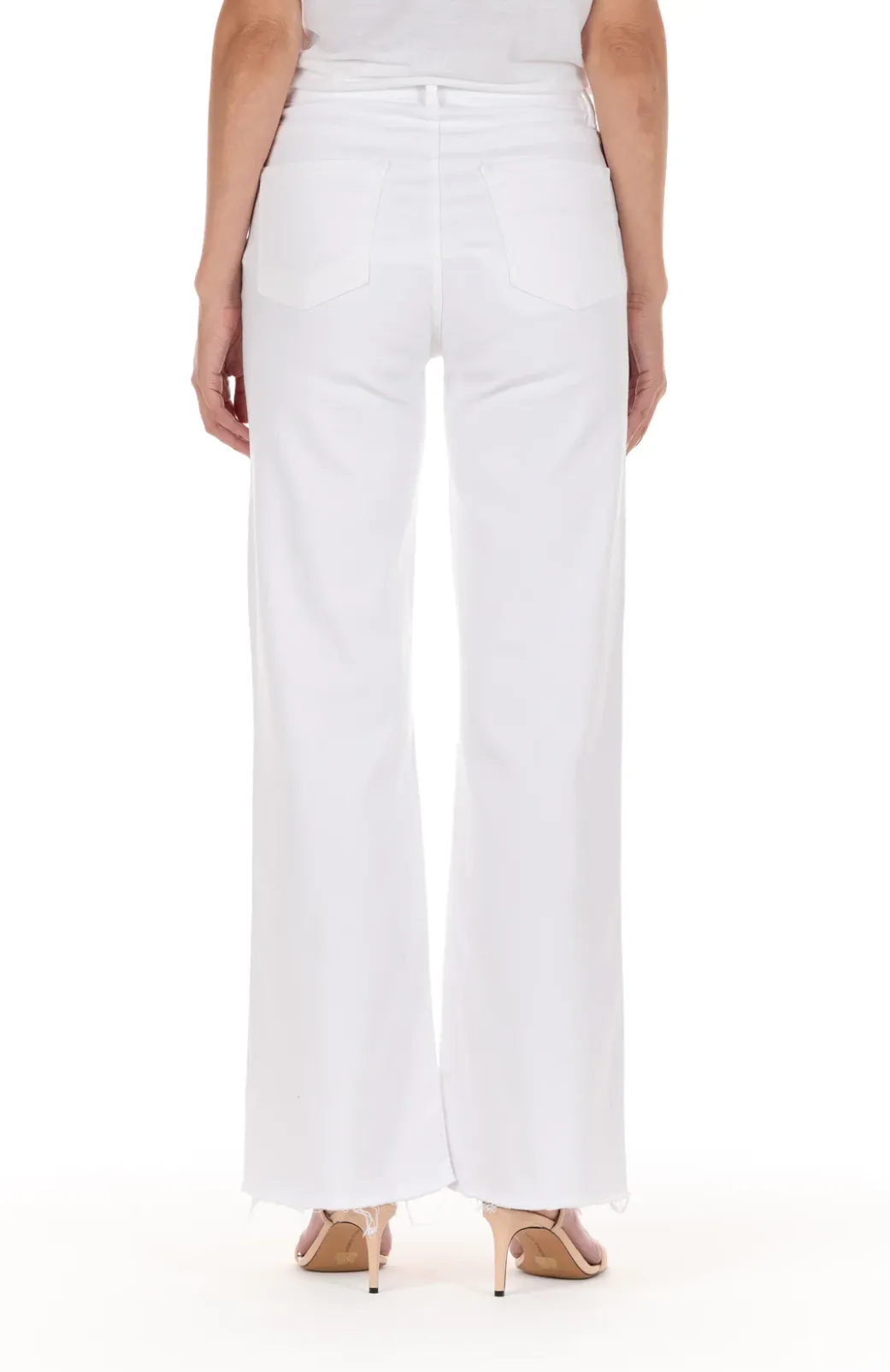 KATIE TROUSER FIT IN MAGNOLIA WHITE