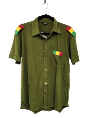 Rasta Shirt Button Up