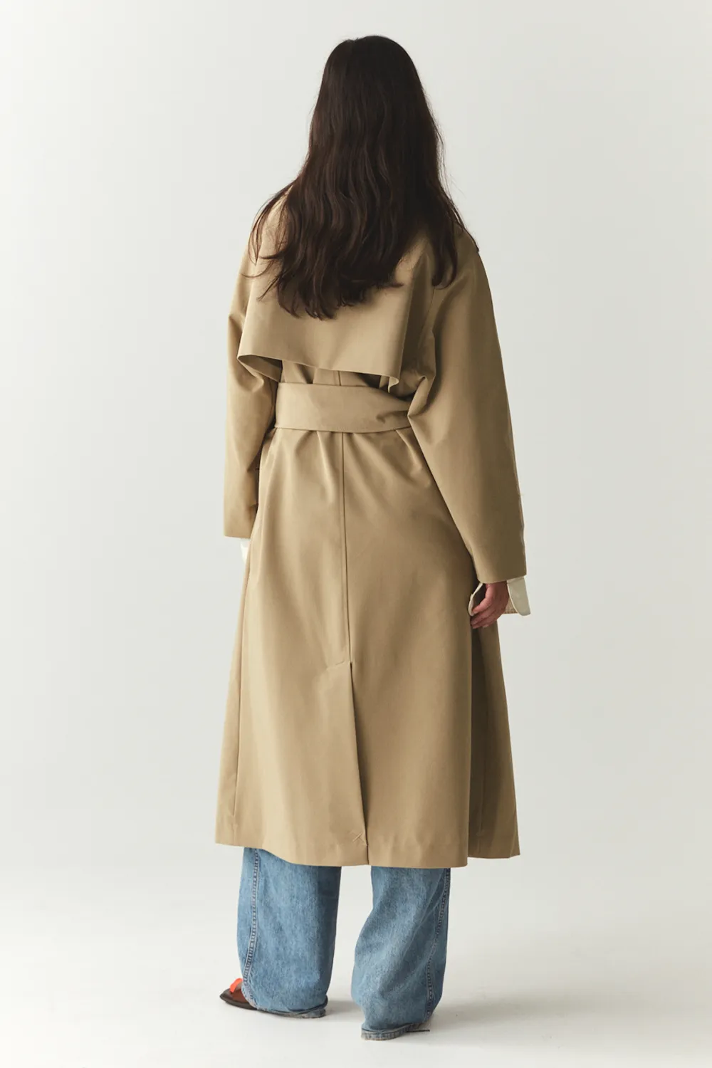 ROOMY TRENCH SS'24 BEIGE