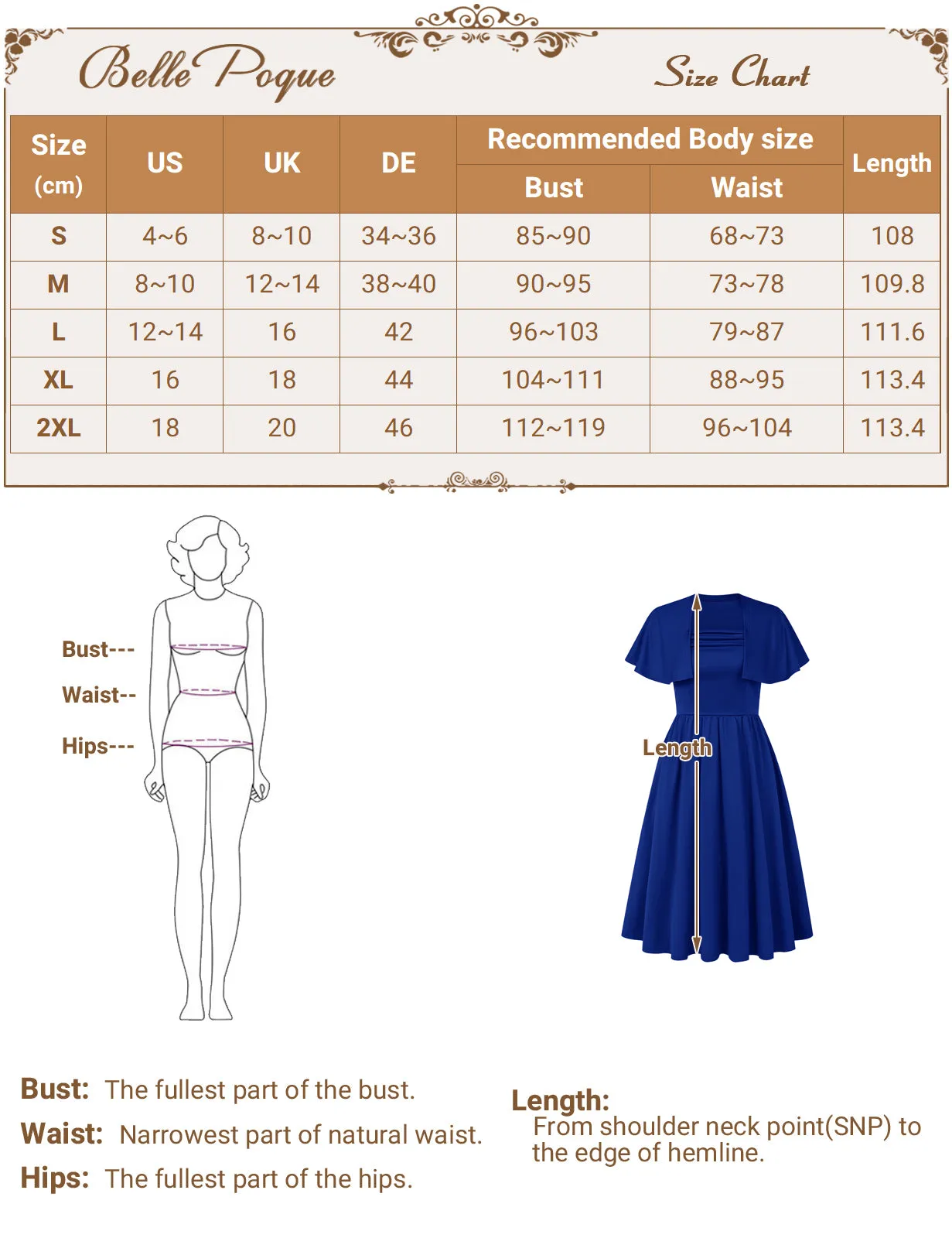 Vintage Square Neck Cape A-line Midi Dress Elegant Wedding Guest Cocktail Flowy Swing Dress